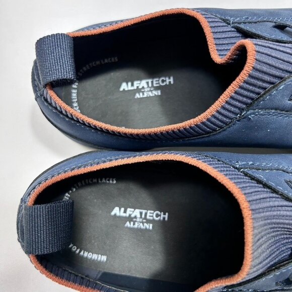 Alfani Men's Carson Low Top Sneaker Color Navy US 8M - Picture 7 of 10